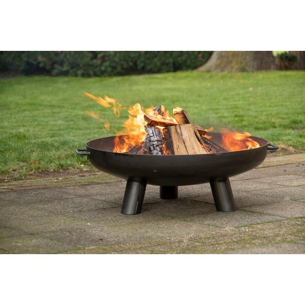 Metallist kamin käepidemetega - Esschert Design-image-3