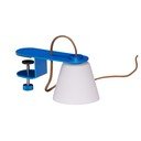 Sinine laualamp klaasist varjuga (kõrgus 23 cm) Lure - Hübsch