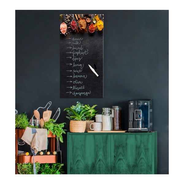 Magnettahvel Styler Dark Spoons, 30x60cm-image-1