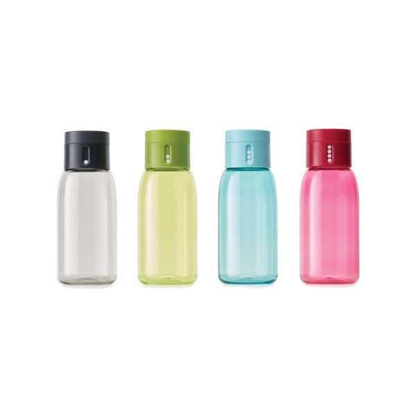 Zelená lahev s počítadlem Joseph Joseph Dot, 400 ml-image-1