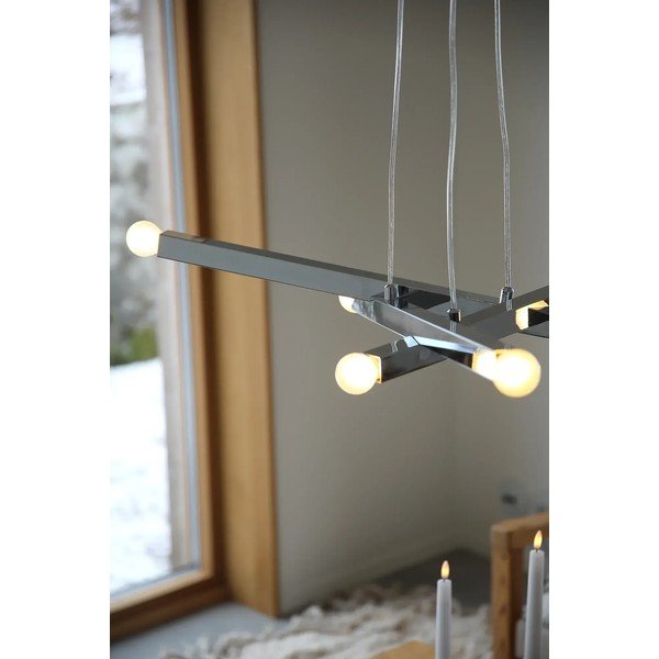 Metallist ripplamp hõbedases värvitoonis Stack - Markslöjd-image-2