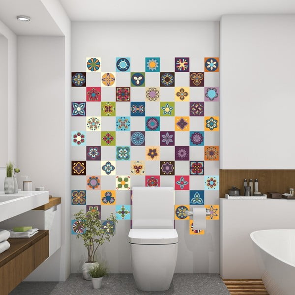 60 kleebise komplekt Azulejos Alicante - Ambiance-image-3