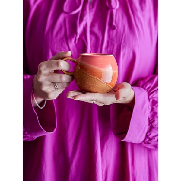 Oranž keraamiline kruus 280 ml Paula - Bloomingville-image-1