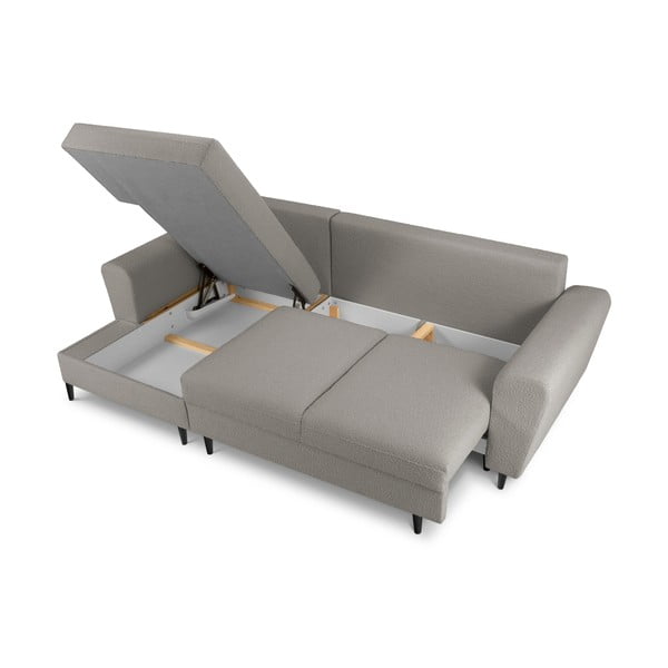 Helehall bukleekangast panipaigaga nurgadiivanvoodi (vasak nurk) Kyoto - Cosmopolitan Design-image-3