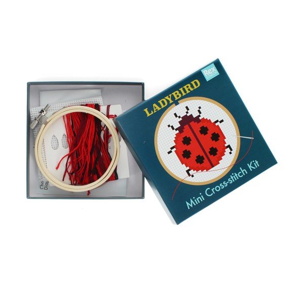 Loominguline komplekt Cross-stitch Kit Ladybird - Rex London-image-2