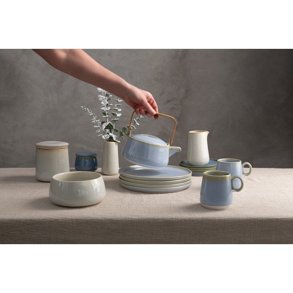 Sinine portselanist teekann, 1l Juna - Premier Housewares-image-3