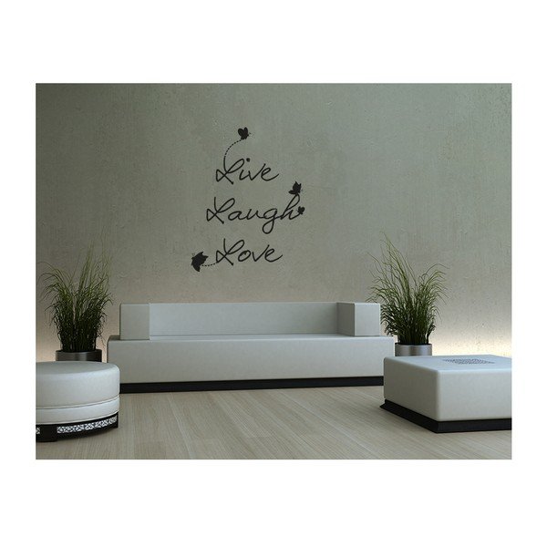 Samolepka Ambiance Live Laugh Love, 55 x 45 cm-image-2