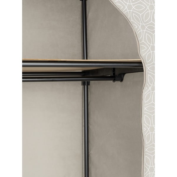 Beež kangast riidekapp 90x160 cm Balance – Wenko-image-2