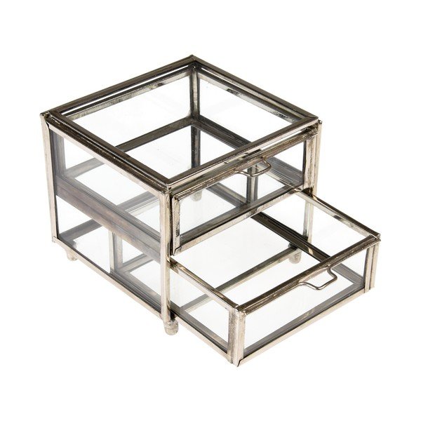 Stříbrný dvoupatrový box Rex London Forint-image-3