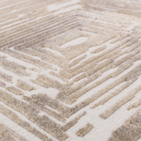 Beež vaip 80x150 cm Kuza Lines Beige – Asiatic Carpets-image-3