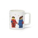 Valge keraamiline laste kruus 300 ml Love - LEGO®
