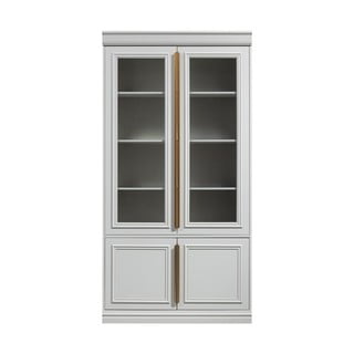 Helehall männipuidust vitriinkapp 110x215 cm Organize - BePureHome