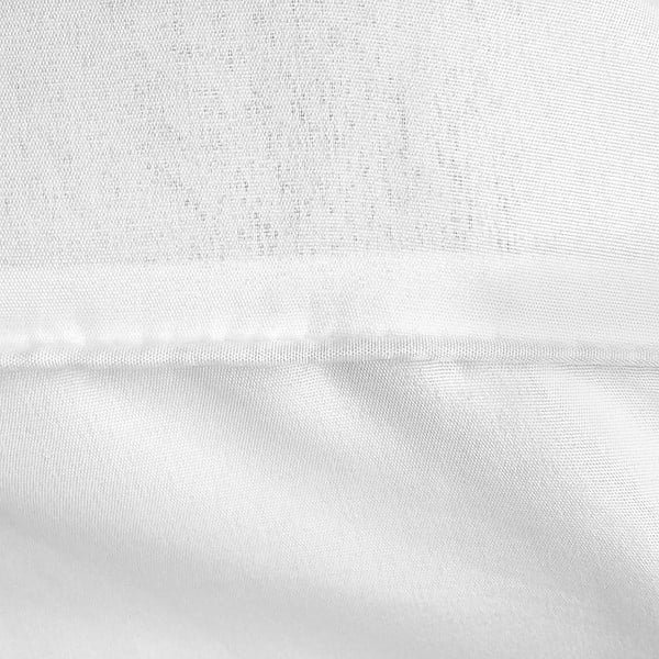 Bílé povlečení z mikroperkálu na jednolůžko Sleeptime Monte Carlo, 140 x 200 cm-image-4