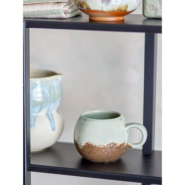 Pruun/kreem kivikeraamikast kruus 410 ml Paula - Bloomingville-image-1