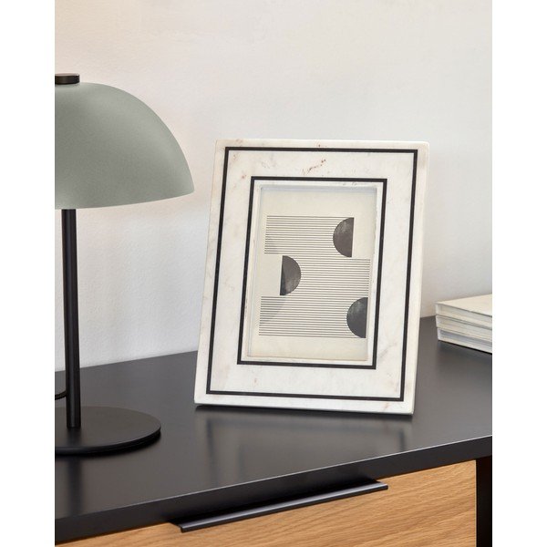 Valge pildiraam 20x25 cm Vittoria - Kave Home-image-1