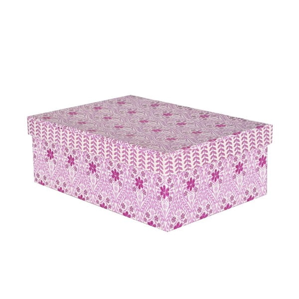 Krabice Pudelka 36x28 cm, fialová