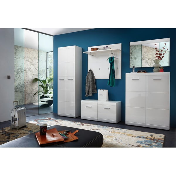 Valge riidekapp 59x197 cm Adana - Germania-image-1