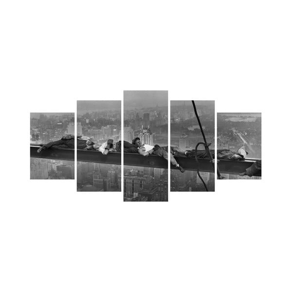 Vícedílný obraz Black&White no. 8, 100x50 cm