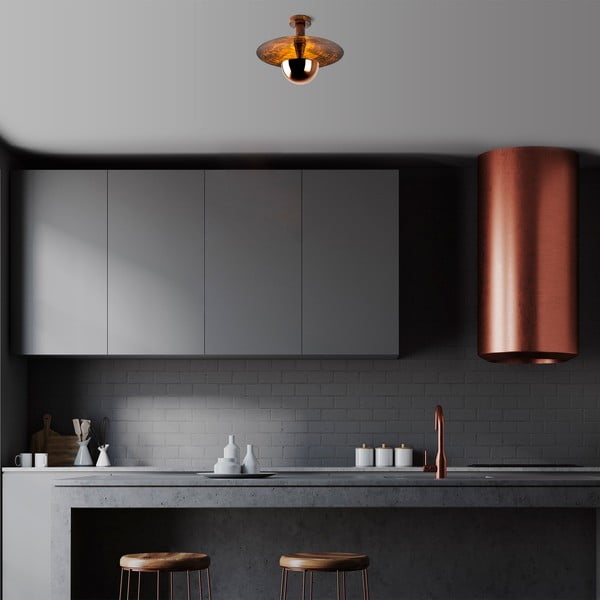 Vasevärvi rippvalgusti metallist varjuga ø 38 cm Kurt - Opviq lights-image-4