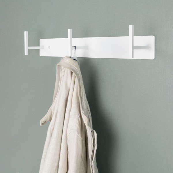 Valge metallist seinanagi Chapman - Spinder Design-image-1