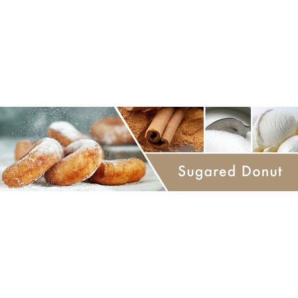 Vonná svíčka ve skleněné dóze Goose Creek Sugared Donut, 35 hodin hoření-image-1