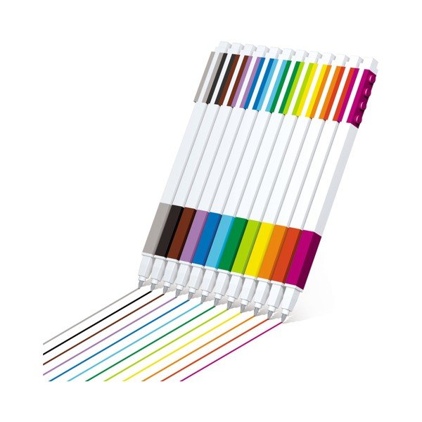 12 geelpliiatsi komplekt - LEGO®-image-1