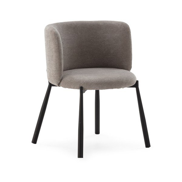 Hallid polsterdatud söögitoolid, 2 tk komplektis Ginny - MOME