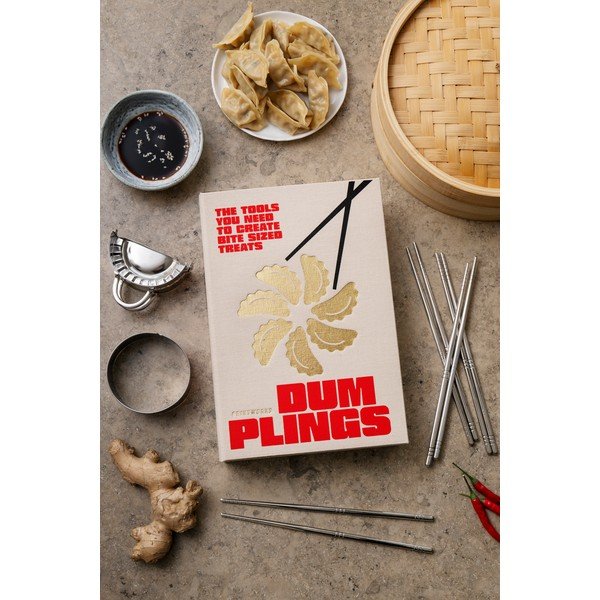 Beežid roostevabast terasest söögipulgad komplektis 4 inimesele The Essentials - Dumpling Tools - Printworks-image-1