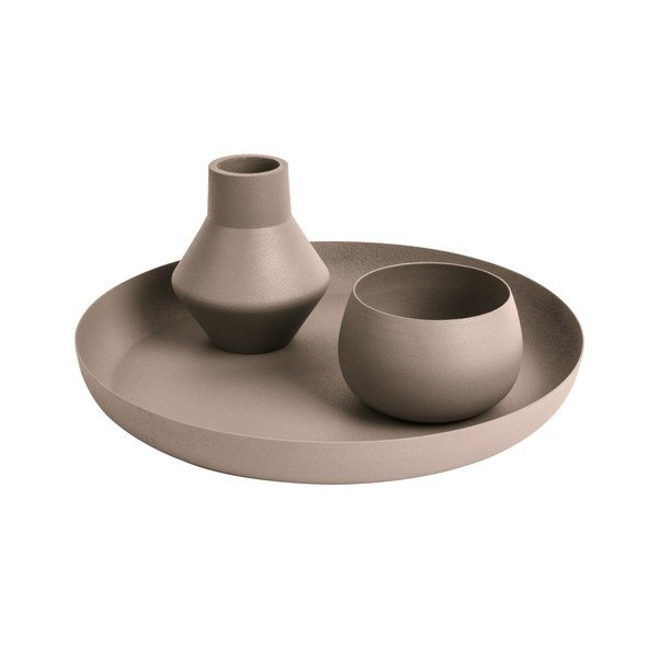 Béžový podnos PT LIVING Nimble, ⌀ 27 cm-image-1