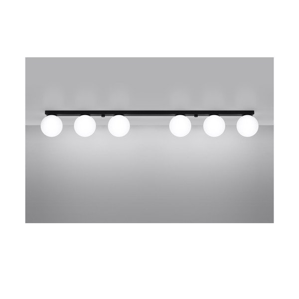 Must laevalgusti klaasist varjuga ø 12 cm Umerta - Sollux-image-2