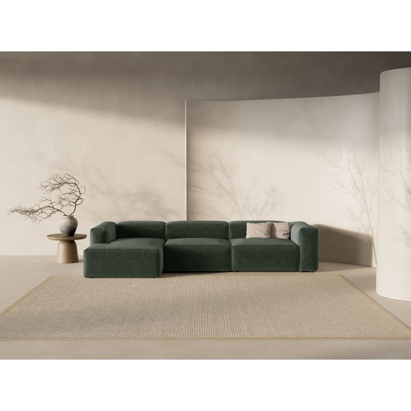  Roheline nurgadiivan (vasak nurk) Bergamo – Cosmopolitan Design-image-1