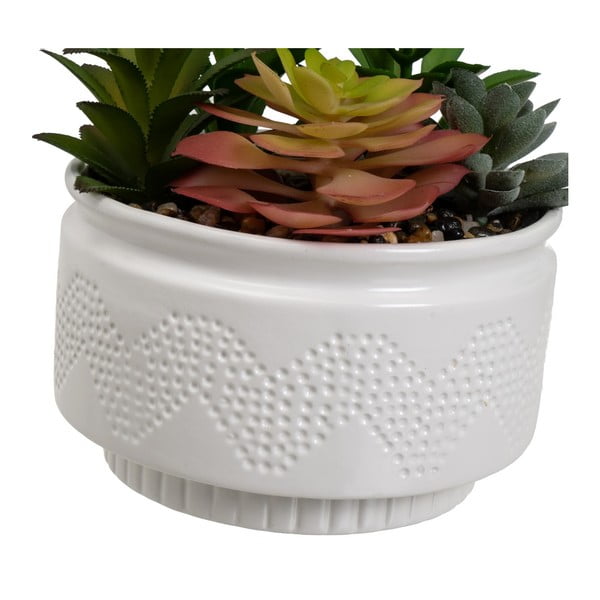 Kunsttaimed 2 tk (kõrgus 19 cm) Cactus - Casa Selección-image-1