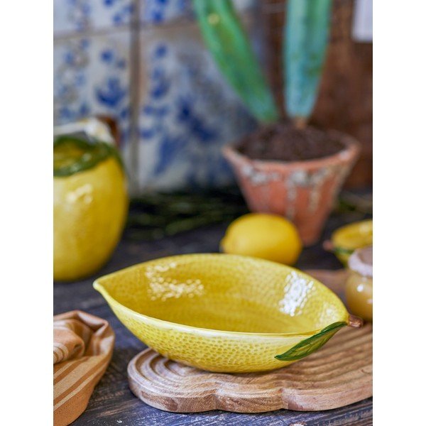 Kollane savikauss 930 ml Limone - Bloomingville-image-1