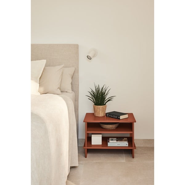 Tellisevärvi riiulitega öökapp Inari - Teulat-image-1