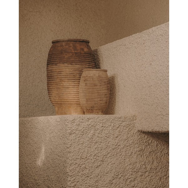 Terrakottast lillepotid 2 tk komplektis ø 54 cm Llonga - Kave Home-image-1