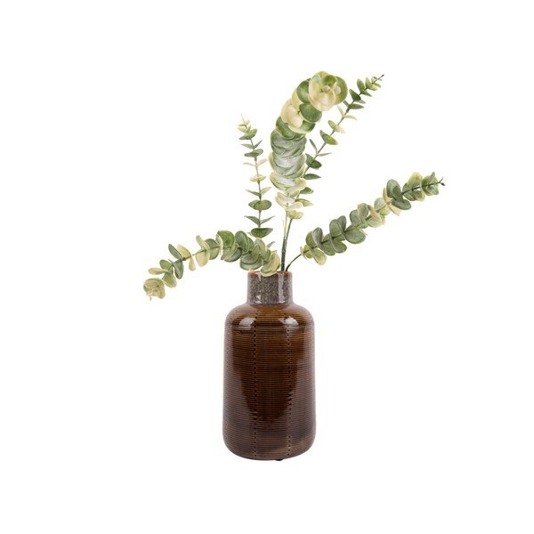 Pruun keraamiline vaas Pudel, kõrgus 23 cm - PT LIVING-image-2