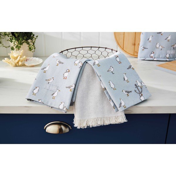 Köögirätikud komplektis 3 tükki 45x65 cm Costal Birds - Cooksmart ®-image-1