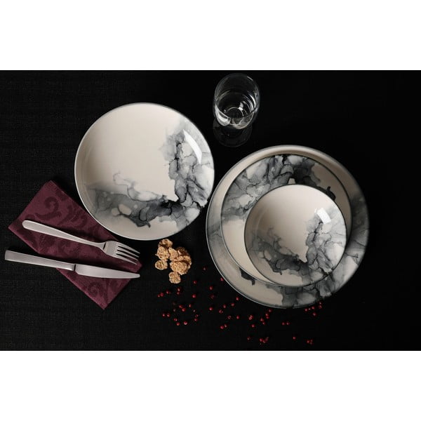 Portselanist sööginõude komplekt 24 tk - Hermia-image-2