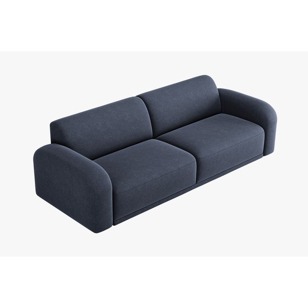 Tumesinine samet diivan 242 cm Erin - Micadoni Home-image-3