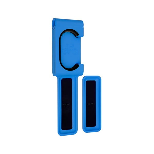 Designový držák na kolo Endo, modrý