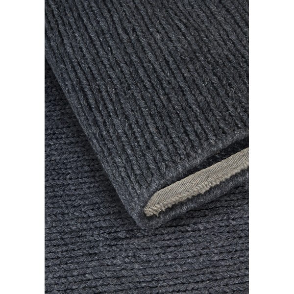 Tumehall käsitsi kootud ümmargune villane vaip ø 160 cm Francois - Villeroy&Boch-image-3