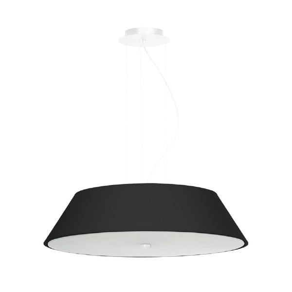 Must rippvalgusti klaasist lambivarjundiga ø 60 cm Hektor - Nice Lamps