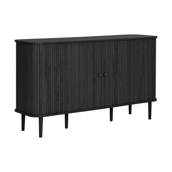 Mustast männist kummut 140x79x40 cm Nikko - House Nordic