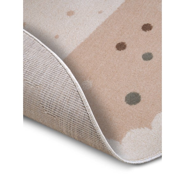 Beež laste vaip ø 100 cm Crown - Hanse Home-image-3