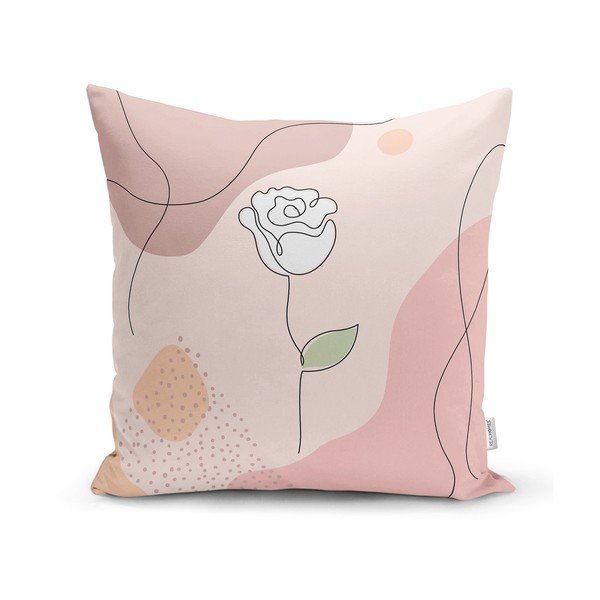 4 dekoratiivse padjakoti komplekt Draw Art Women, 45 x 45 cm - Minimalist Cushion Covers-image-3