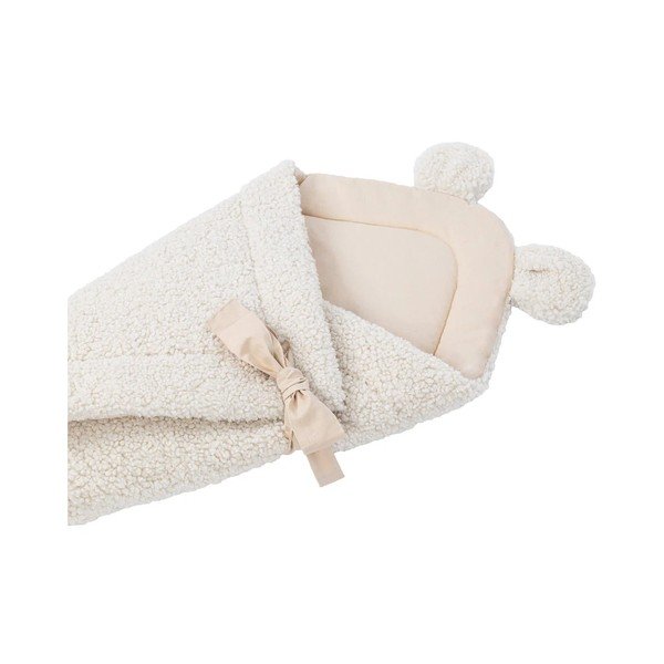 Kreem beebimähis 35x65 cm - Meowbaby-image-3