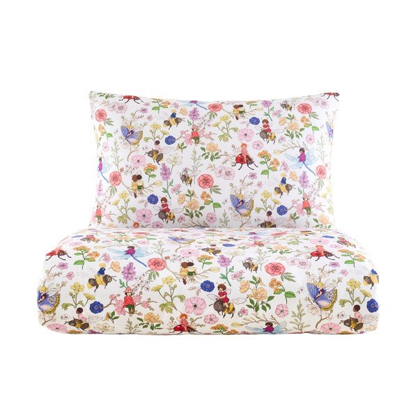 3-osaline puuvillane laste voodipesu kaheinimesevoodile 200x200 cm Garden Friends - Belle & Boo