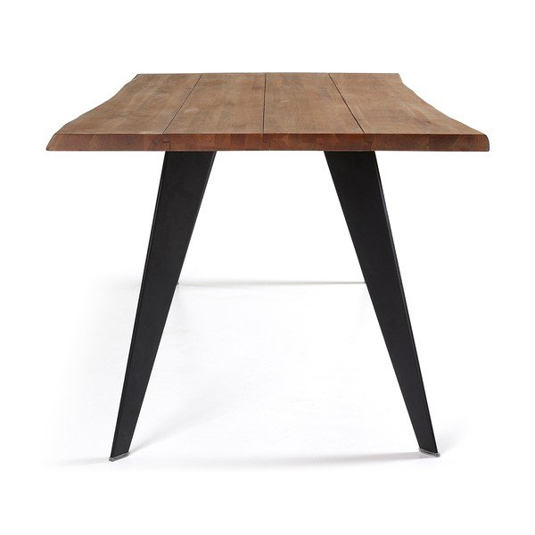 Söögilaud tammespoonist pealispinnaga 100x180 cm Koda - Kave Home-image-3
