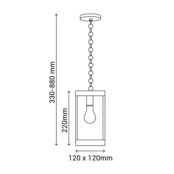Rippuv välisvalgusti (kõrgus 88 cm) - SULION-image-3