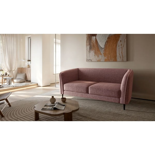 Roosa diivan 160 cm Galbe - Ghado-image-1
